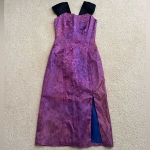 Handmade purple dress